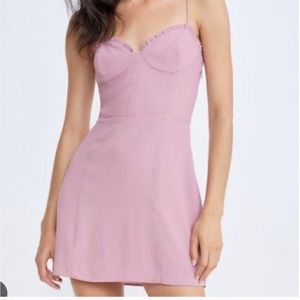 Brand New With Tags, Aritzia Wilfred Fable Dress, Size 4, Soft Iris